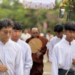 ရွှေဆံပင်စုပေါင်းမဟာဘုံကထိန်အလှူတော်မင်္ဂလာ ဓမ္မသဘင်